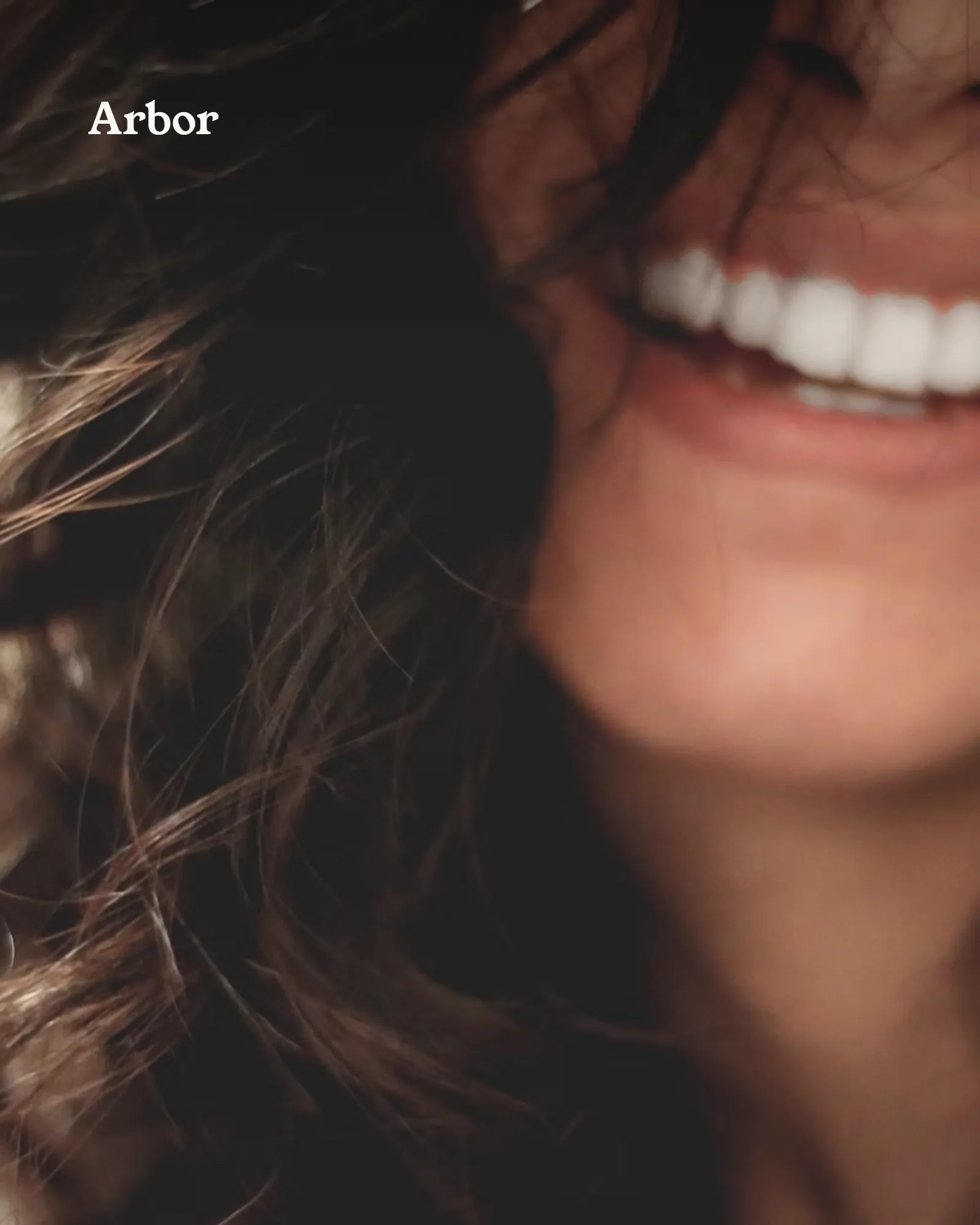 Arbor Dental and Aesthetics concept: a bright, natural smile